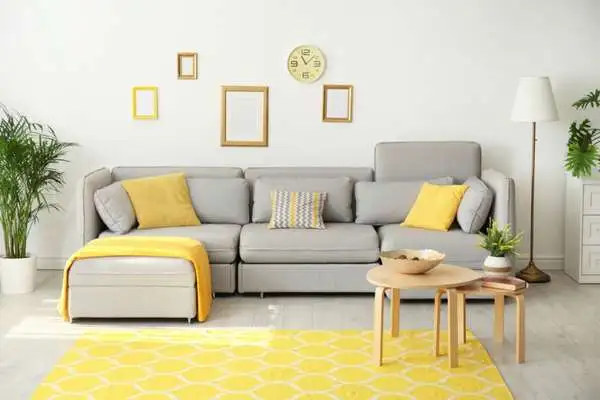 Using Different Textures For Grey Couch Living Room Ideas
